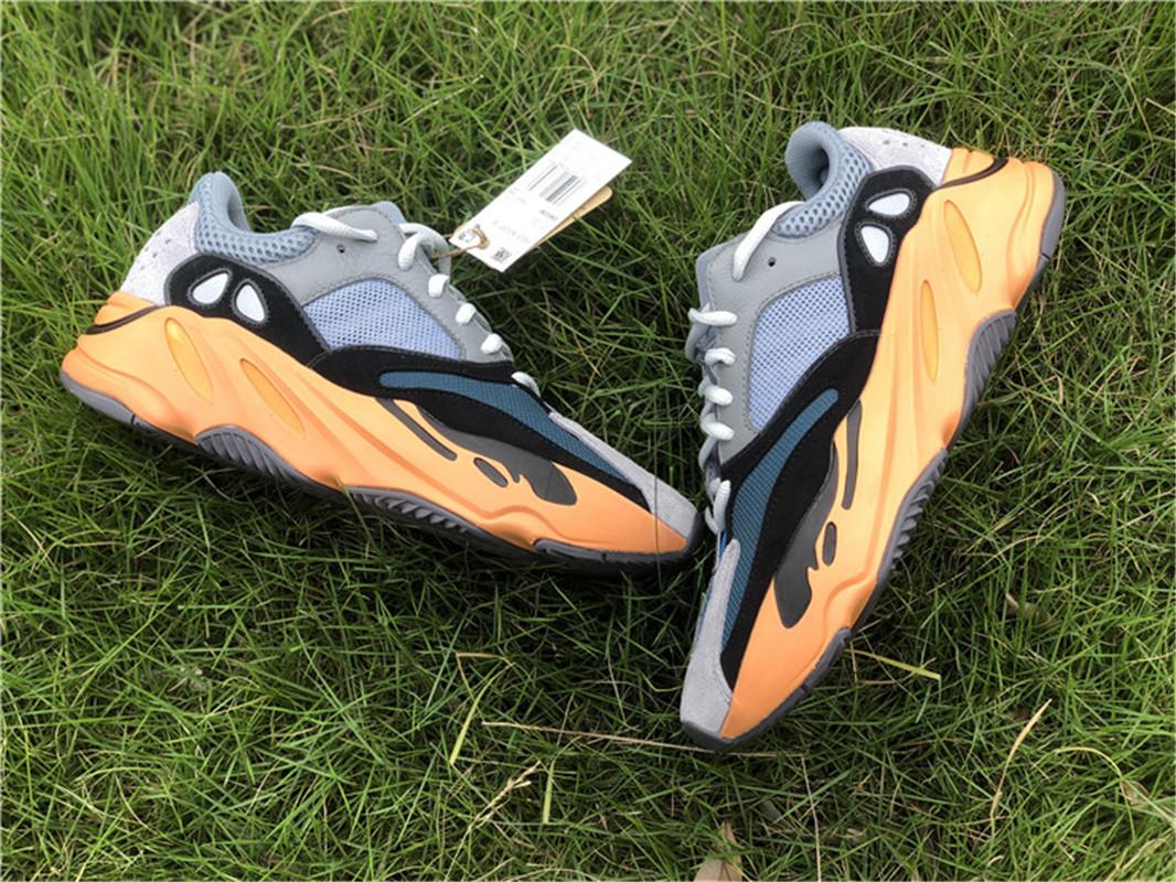 PK God Yeezy Boost 700 V2 Sun Wash Orange Black GW0296